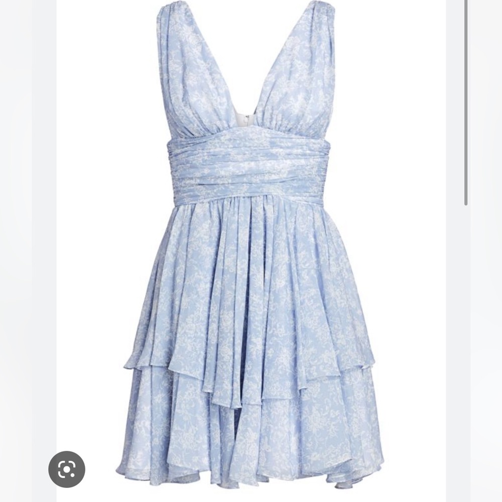Caroline constas v neck dress